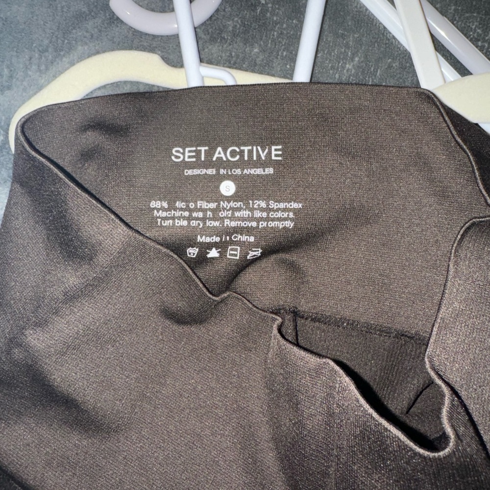 Set Active Mocha Leggings